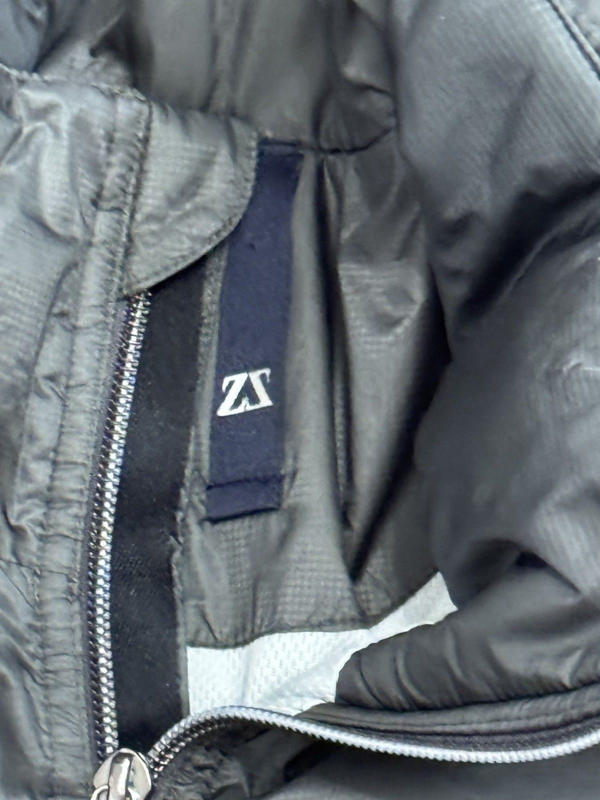 Vtg Zenga Sport Microtech Packable Jacket Hooded Gorpcore M Tech Wear — image 4 of 8